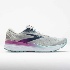 Brooks Ghost 16 (White/Grey/Estate Blue)- Women's