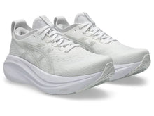 ASICS Nimbus 27 (White/Glacier Grey) - Women's