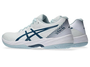 ASICS Gel-Game 9 Pickleball Shoes (White/Vintage Indigo) - Women's
