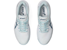 ASICS Gel-Game 9 Pickleball Shoes (White/Vintage Indigo) - Women's