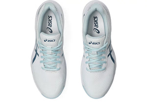 ASICS Gel-Game 9 Pickleball Shoes (White/Vintage Indigo) - Women's