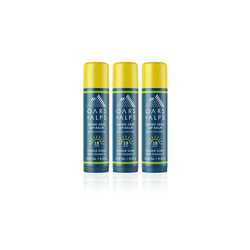 Oars and Alps - SPF Shine-Free Lip Balm Kit - Island Lime