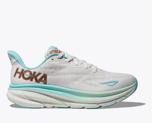 Hoka Clifton 9 (Frost /Rose gold) - Women's