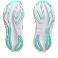 ASICS Nimbus 27 (Piedmont Grey/Illuminate Mint) - Women's