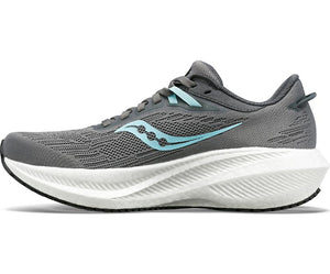 Saucony Triumph 21 (Gravel/Black) - Women's