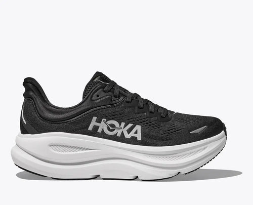 Hoka Bondi 9 (Black/White) - Men's