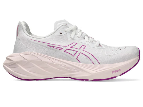 ASICS Novablast 4 (White/Soothing Sea) - Women's