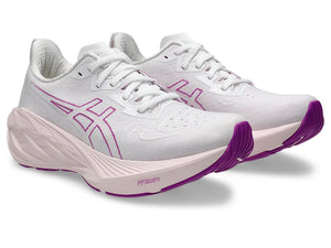 ASICS Novablast 4 (White/Soothing Sea) - Women's