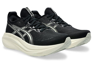 ASICS Nimbus 27 (Black/Lake Grey) - Men's