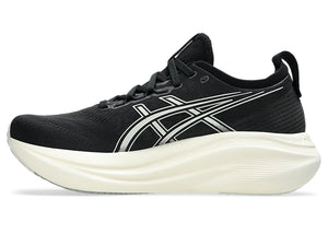 ASICS Nimbus 27 (Black/Lake Grey) - Men's