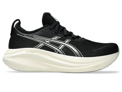 ASICS Nimbus 27 (Black/Lake Grey) - Men's