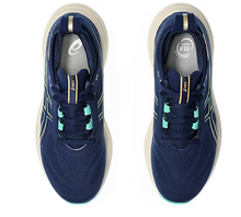 ASICS Gel Nimbus 26 (Blue Expanse/Aurora Green) - Women's