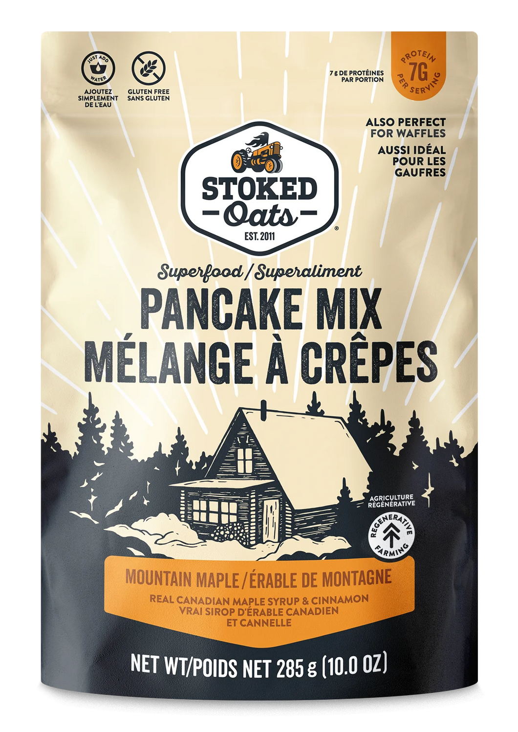 Stoked Oats - Mountain Maple Pancake Mix 10oz