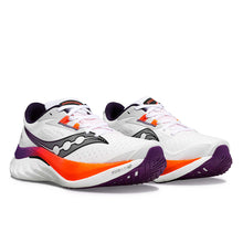 Saucony Endorphin Speed 4 (White/Viziorange)-Men's