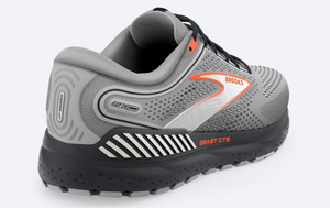 Brooks Beast GTS 23 (Grey/Scarlet/Ebony) - Men's