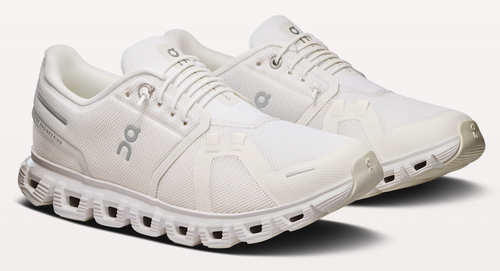 On Cloud 6 (White/White) - Women's