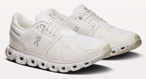 On Cloud 6 (White/White) - Women's
