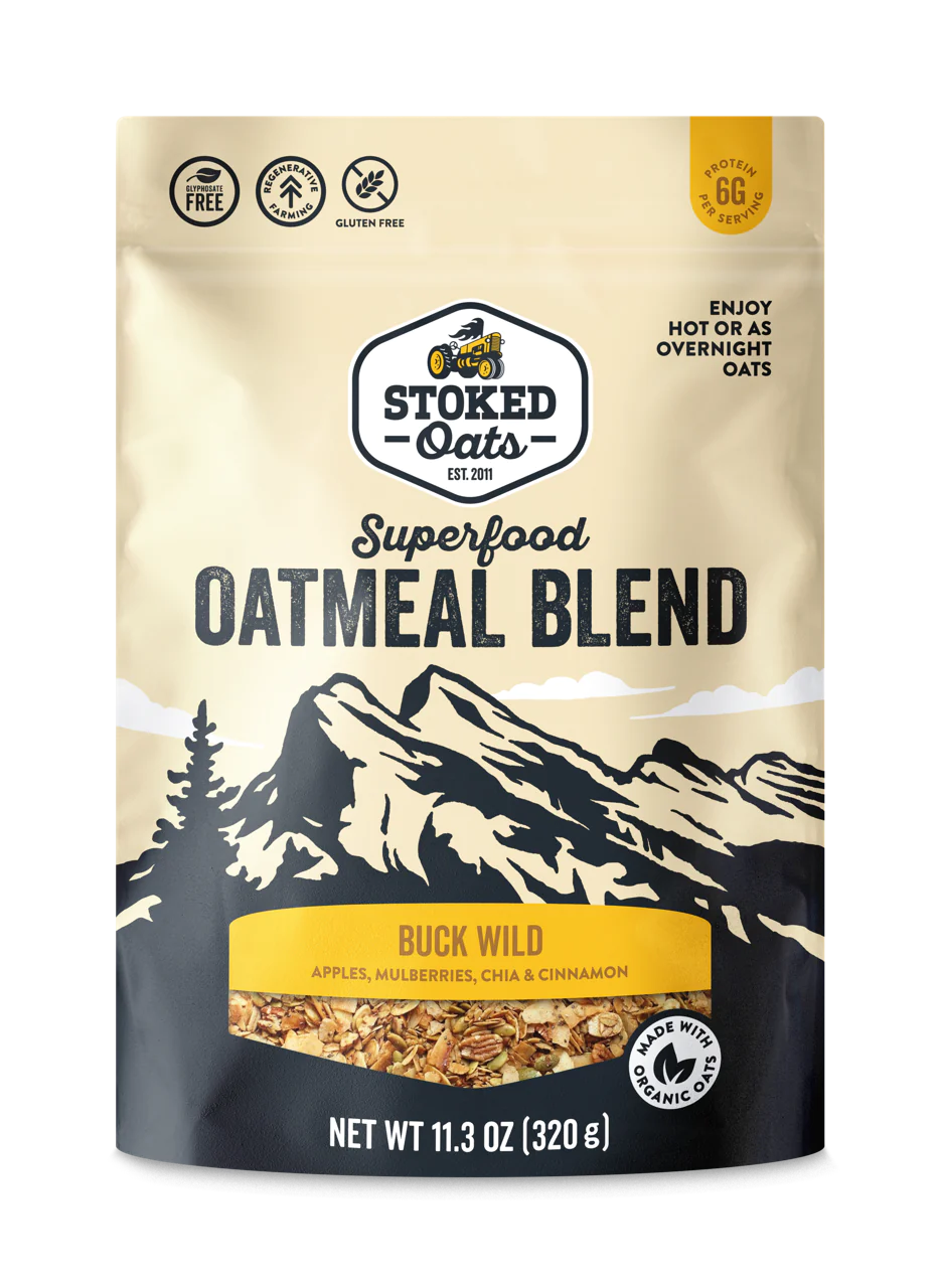 Stoked Oats - Buck Wild Oatmeal 11.3oz