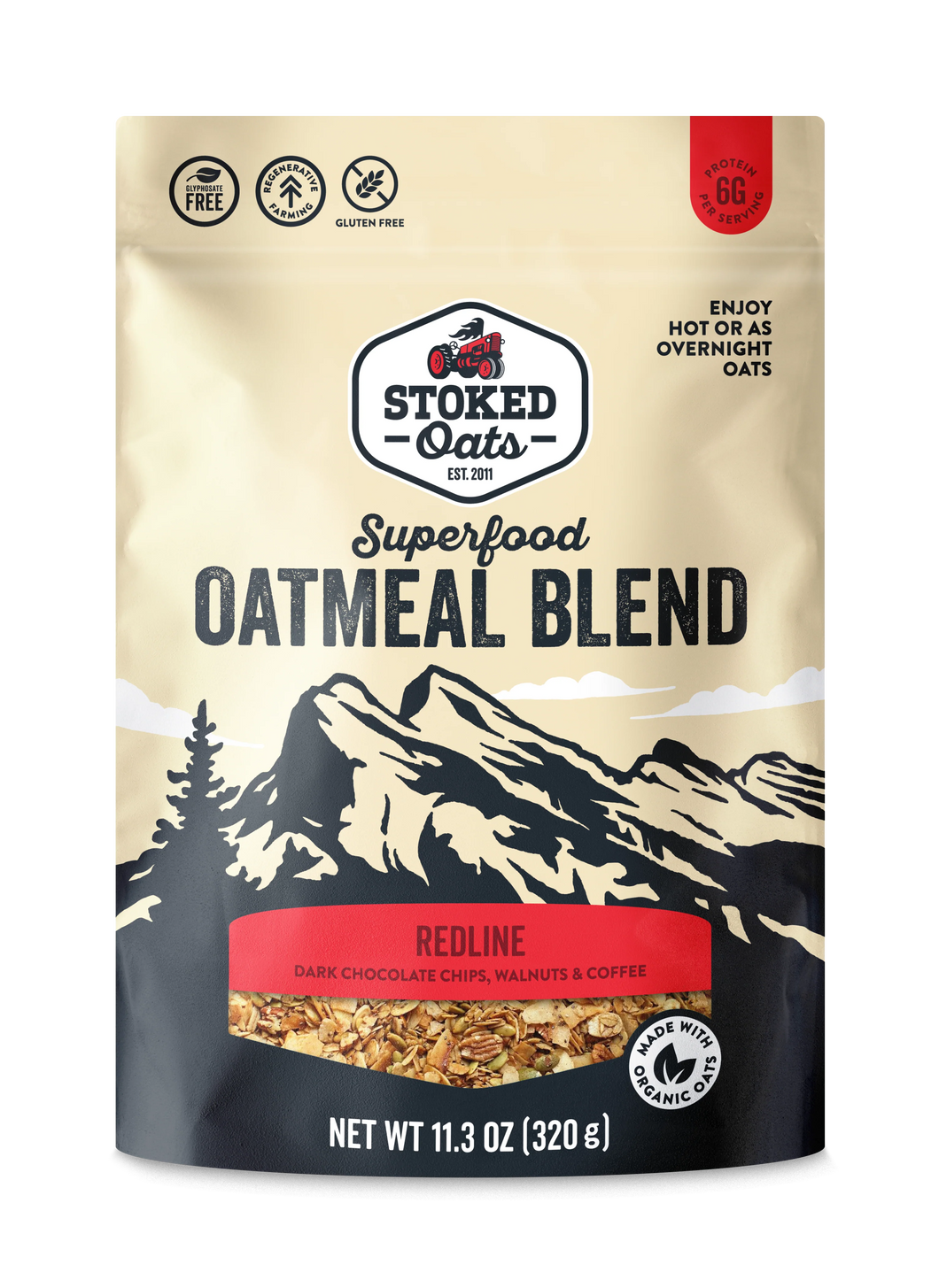 Stoked Oats - Redline Oatmeal 11.3oz