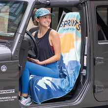Sprints Towel Car Seat Cover - Sasquatch