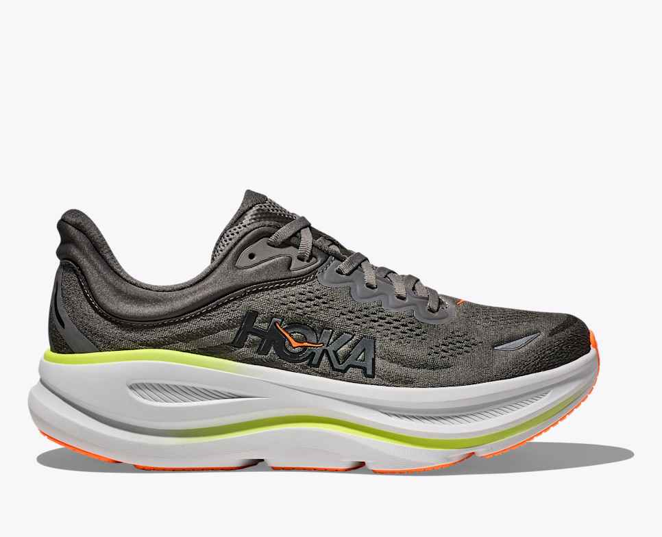 Hoka Bondi 9 (Asphalt Grey/Gravel) - Men's