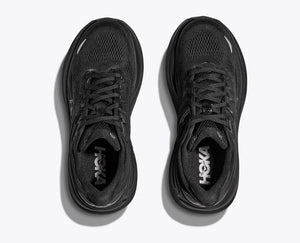 Hoka Bondi 9 (Black/Black) - Men's