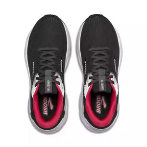 Brooks Ghost 16 (Black/Ebony/Raspberry) - Women's