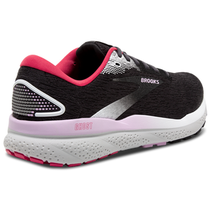 Brooks Ghost 16 (Black/Ebony/Raspberry) - Women's