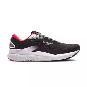 Brooks Ghost 16 (Black/Ebony/Raspberry) - Women's