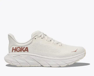 Hoka Arahi 7 (Blanc De Blanc/Rose Gold) - Women's