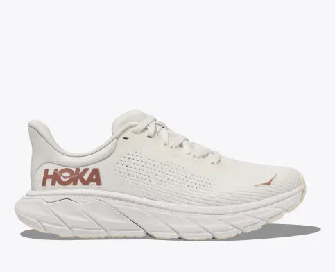 Hoka Arahi 7 (Blanc De Blanc/Rose Gold) - Women's