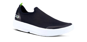 OOFOS - OOmg eeZee Low Shoe (White/Black) - Women's