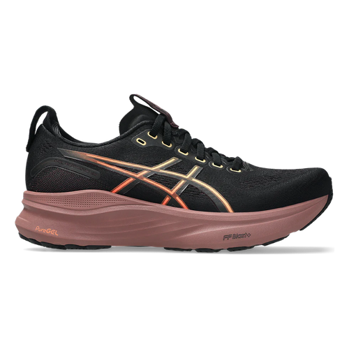 ASICS Gel Kayano 32 (Black/Dark Currant) - Women's