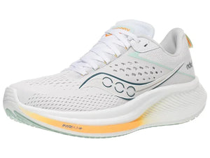 Saucony Ride 17 (White/Peel Blanc) - Women's