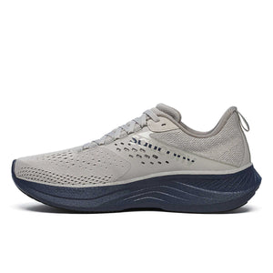 Saucony Ride 17 (Dove/Navy) - Men's