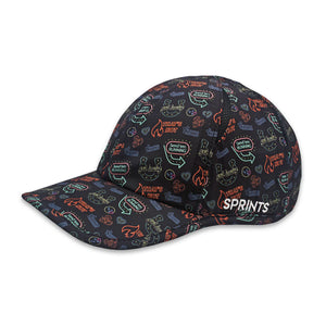 Sprints Unisex Running Hats - Electric Love