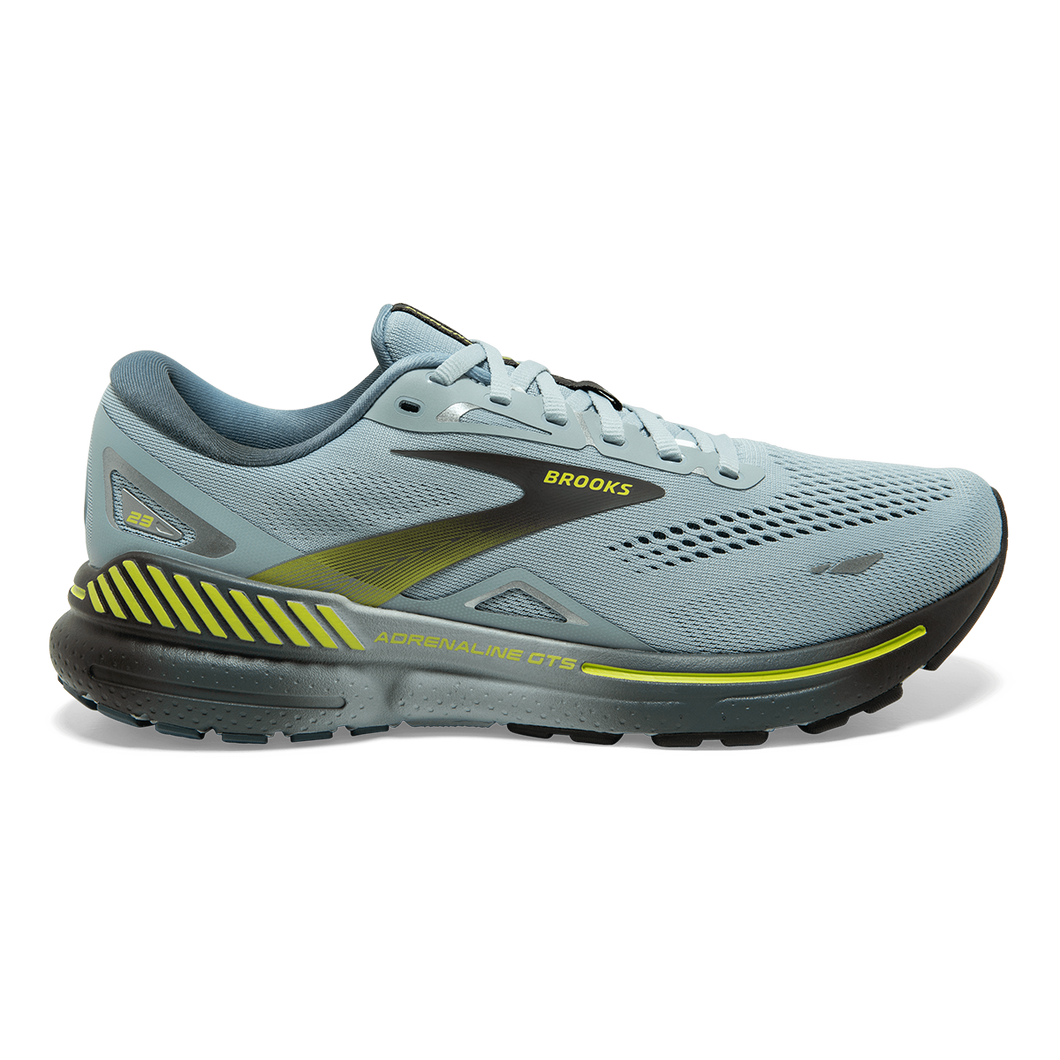 Brooks Adrenaline GTS 23 (Cloud Blue/Goblin Blue/Lime) - Men's