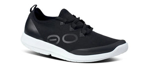 OOFOS - OOmg Sport LS Low Shoe (White/Black) - Men's