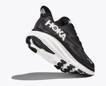 Hoka Clifton 9 (Black/White) - Women's