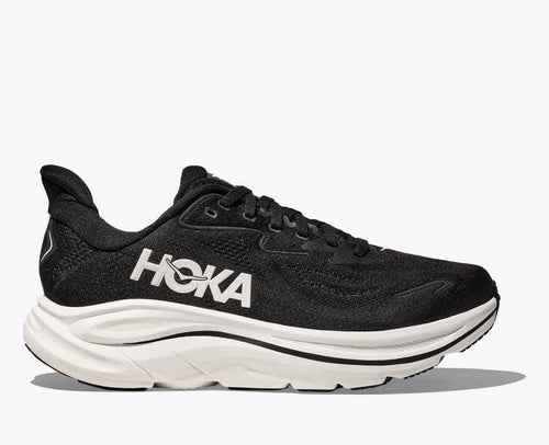 Hoka Clifton 10 (Black/White) - Men's