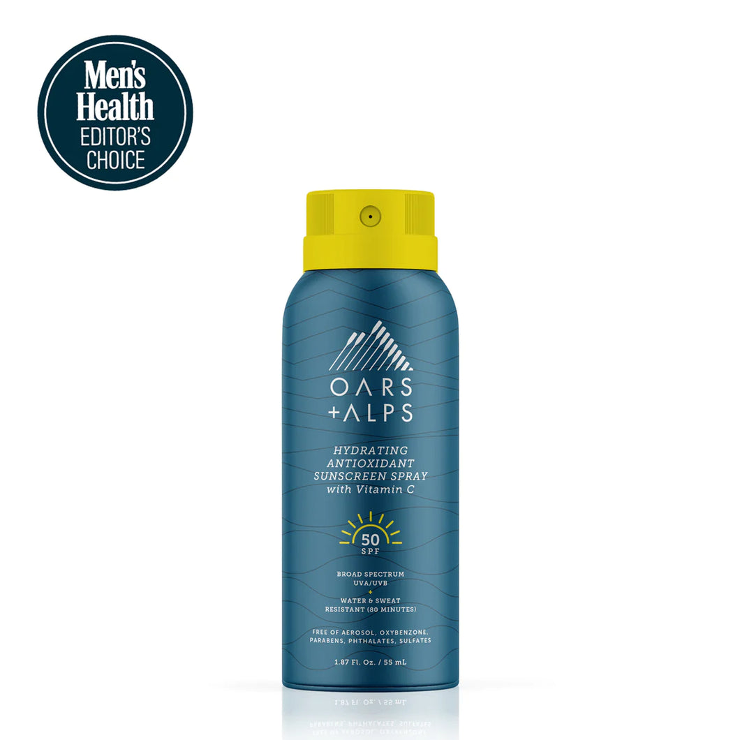 Oars and Alps - Travel Size Hydrating Antioxidant SPF 50 Spray