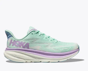 Hoka Clifton 9 (Sunlit Ocean/Lilac Mist) - Women's