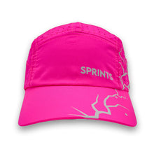 Sprints Unisex Running Hats - Dystopian Neon Pink Flash Reflective HyperG