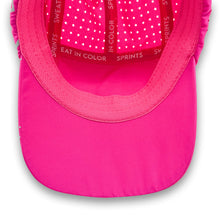 Sprints Unisex Running Hats - Dystopian Neon Pink Flash Reflective HyperG