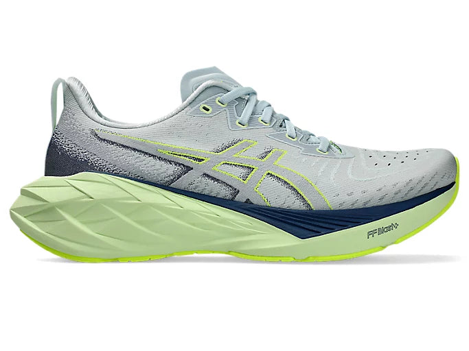 ASICS Novablast 4 (Cool Grey/Blue Expanse) - Men's