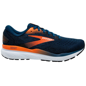 Brooks Ghost 16 (Blue Opal/Black/Nasturtium) - Men's