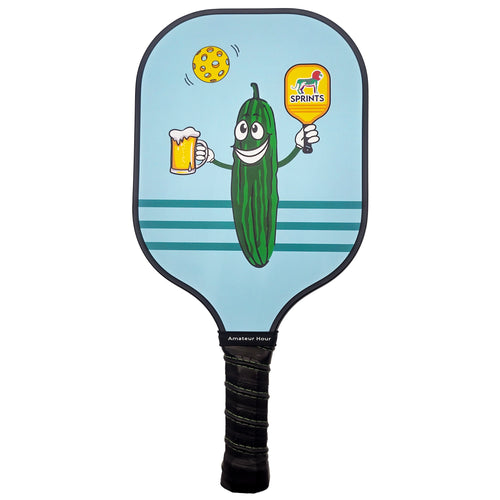 Drink Balls, Dink Beers - Amateur Hour Pickleball Paddle