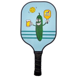 Drink Balls, Dink Beers - Amateur Hour Pickleball Paddle