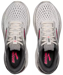 Brooks Ghost 16 (Grey/Gargoyle/Pink)- Women's
