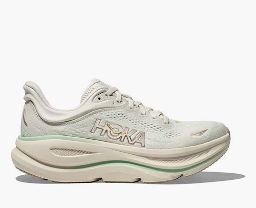 Hoka Bondi 9 (Truffle Salt/Sea Glass) - Women's